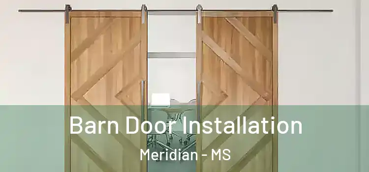 Barn Door Installation Meridian - MS